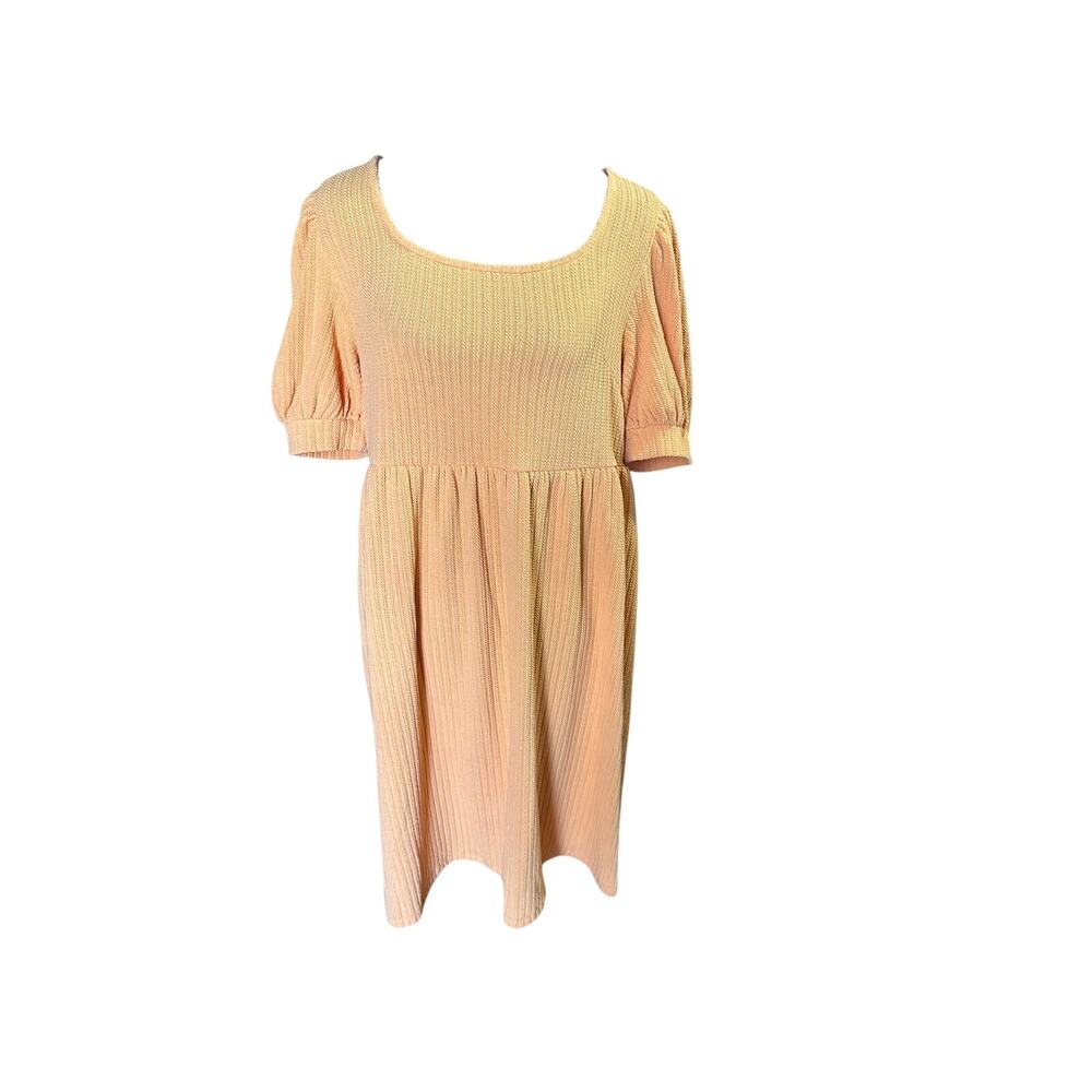Polagram Orange Rivne Dress – Flowy Boho Style with Feminine Detail
